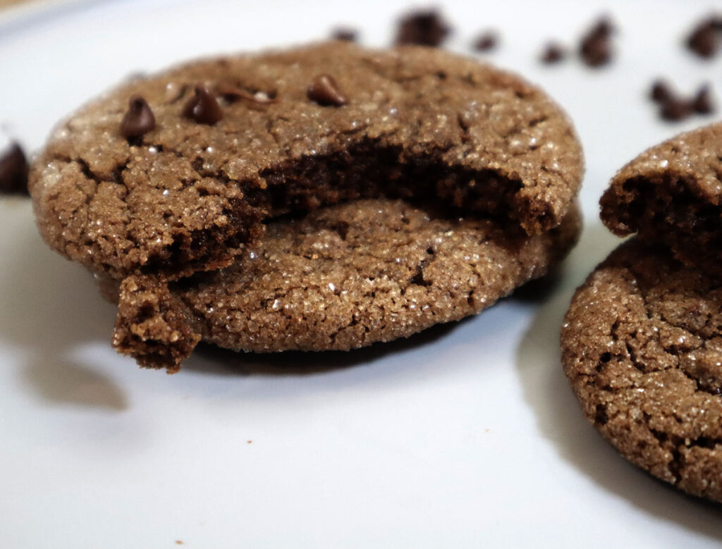 chocolate chocolate chip cookies