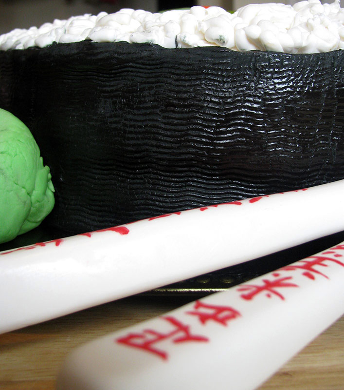 Create a Realistic and Unbelievable Sushi Birthday Cake That is 100% Edible
