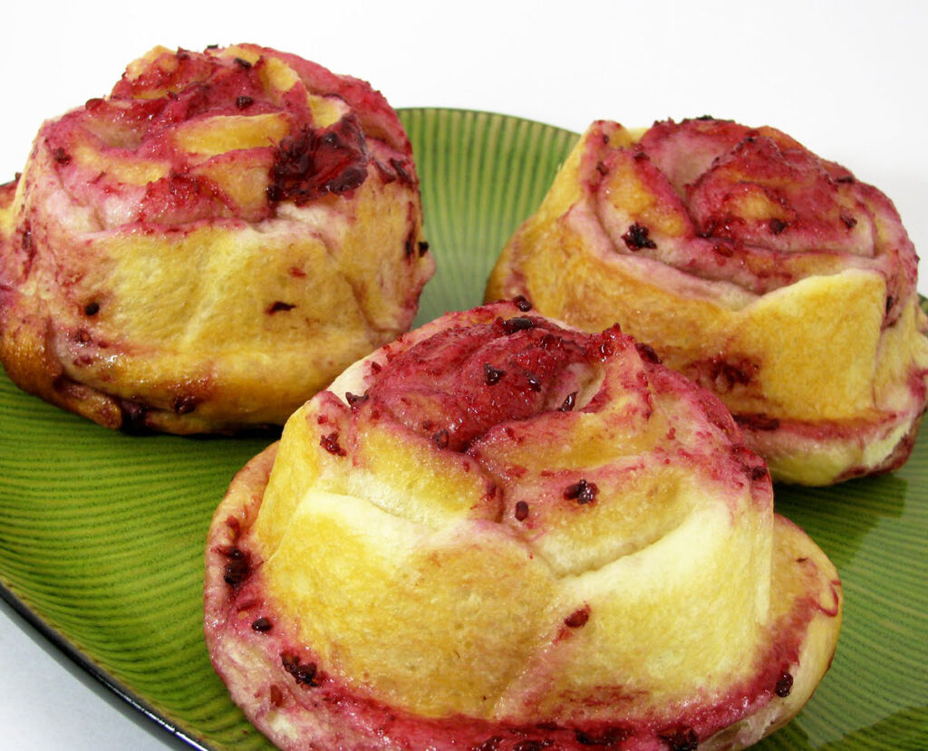 rose buns