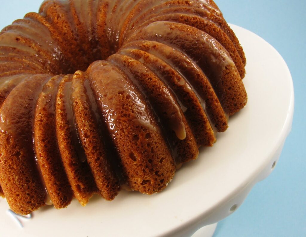 cake with salted caramel