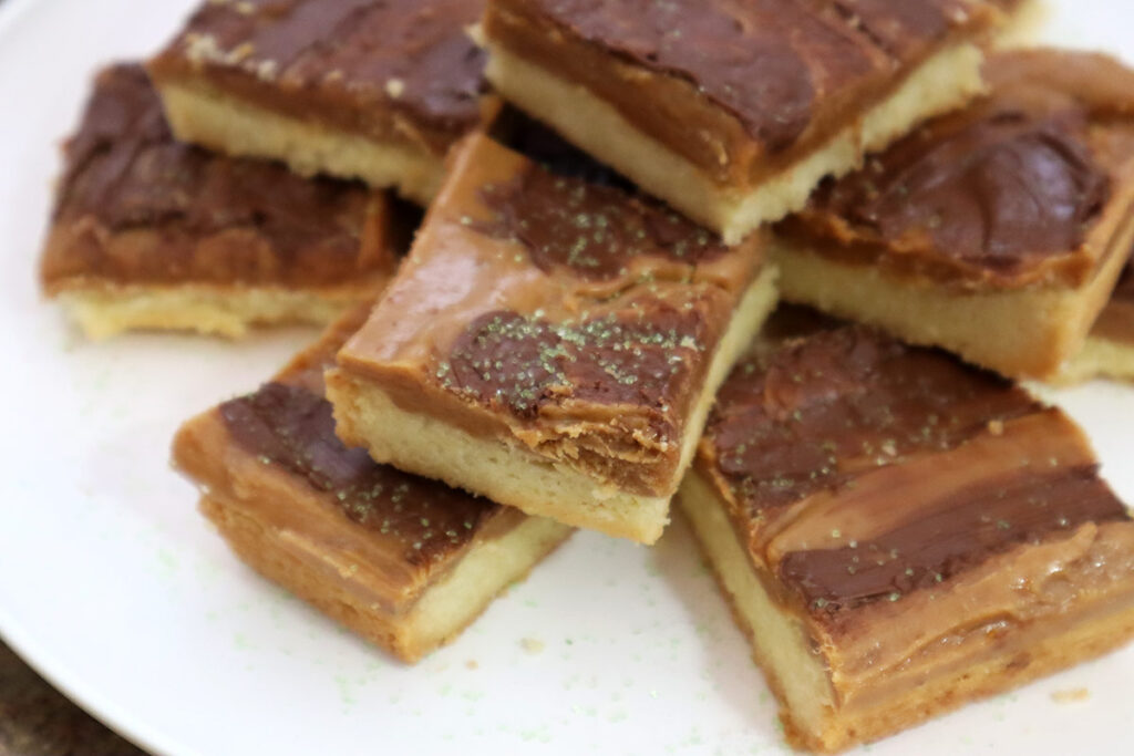 Shortbread Toffee Cookies