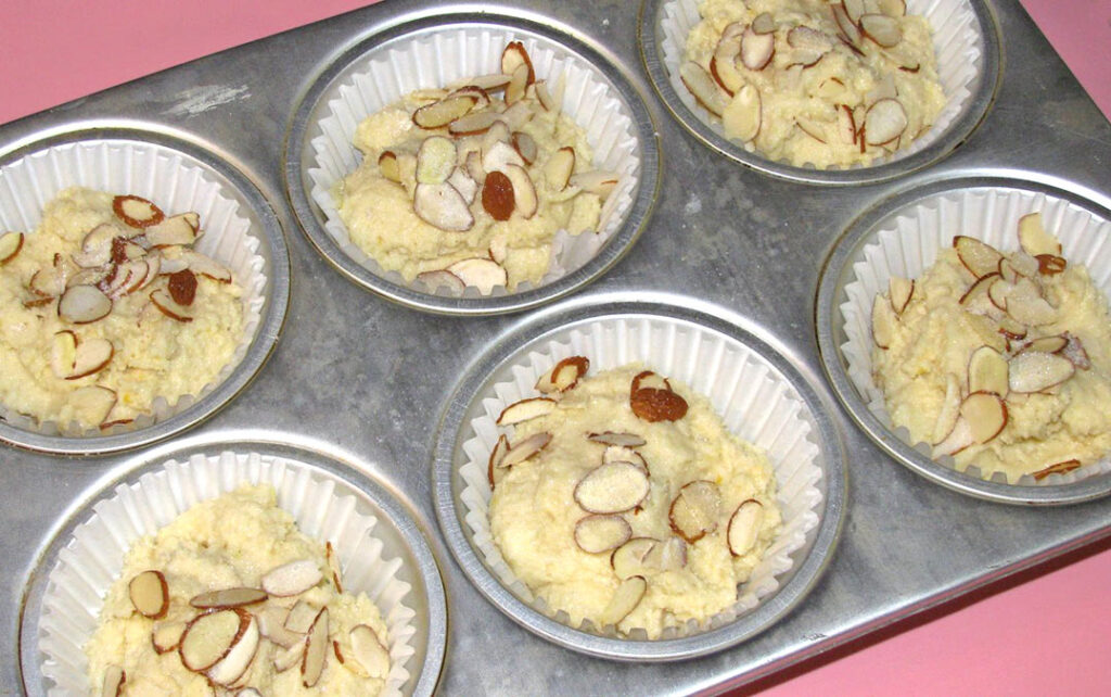 Lemon Ricotta Muffins Pre cooked