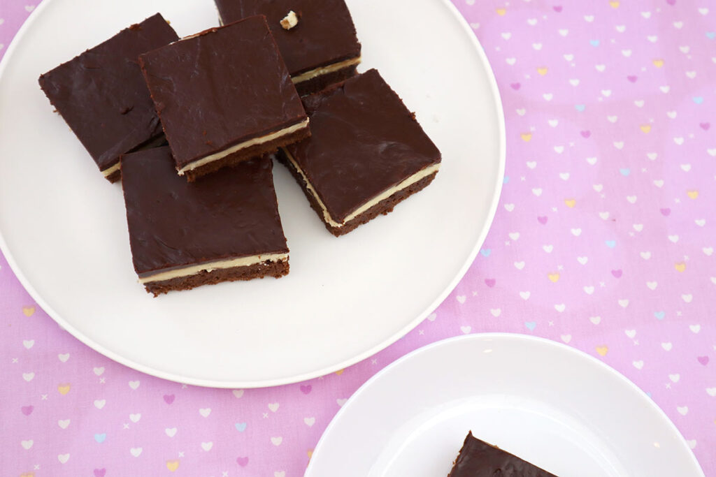 Fresh Mint Brownies