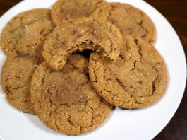 gingersnaps cookies recipe photo