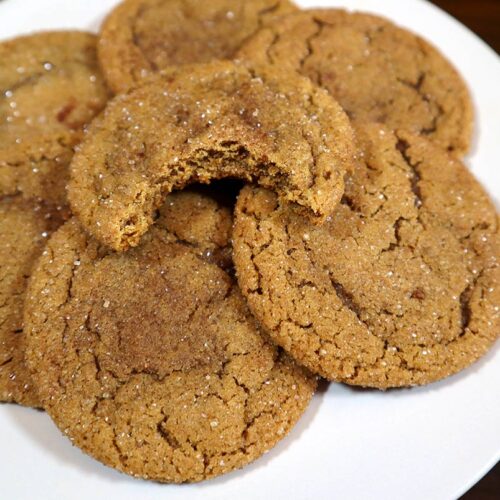 gingersnaps cookies recipe photo