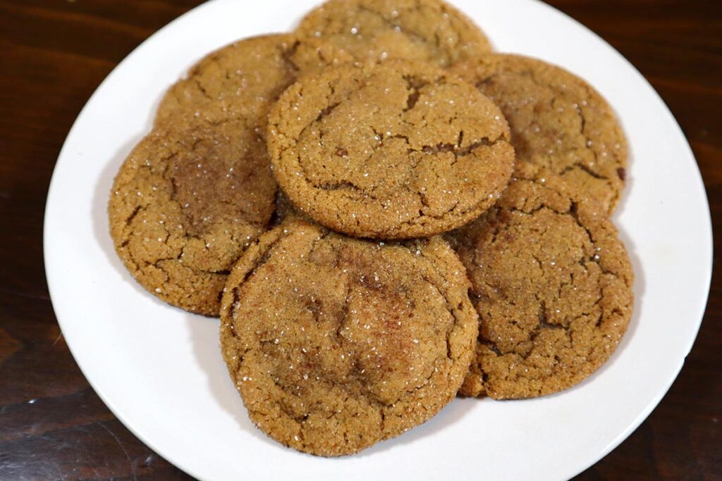 old fashioned ginger snap cookies