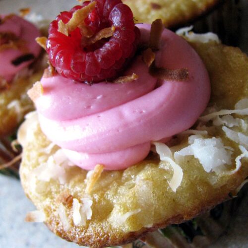 Raspberry Cupcake Recipe Image