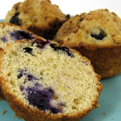 Banana and Blueberry Muffins are A Perfect One Bowl Breakfast You'll Love