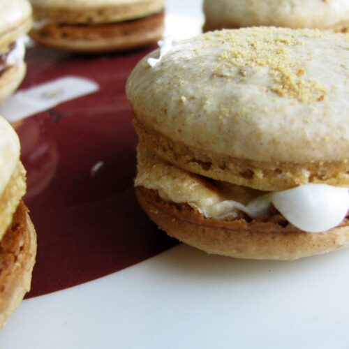 Smores Macarons Cover Photo