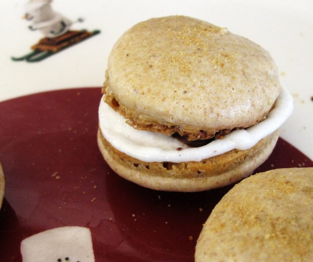 S'mores Macarons