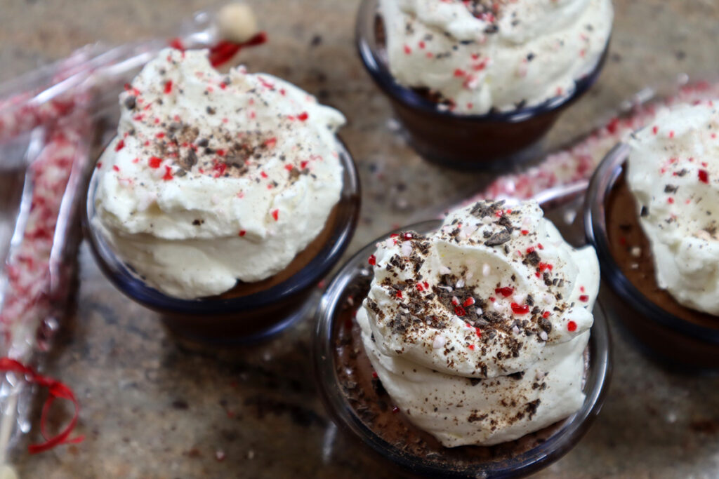 Mint Cups of Mousse