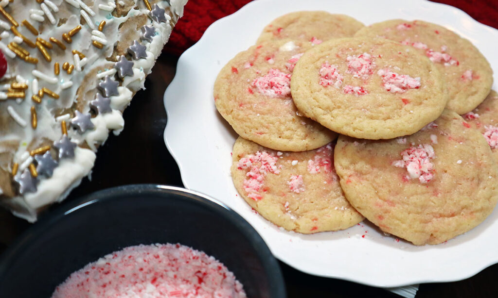 Candy Cane Lane Cookies