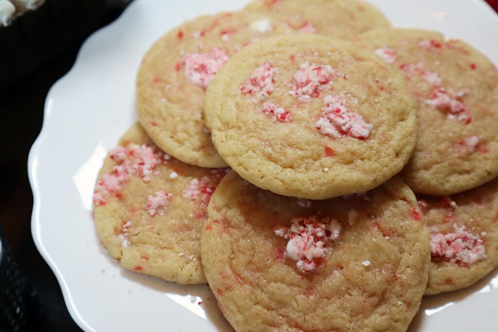 Candy Cane Lane Cookies