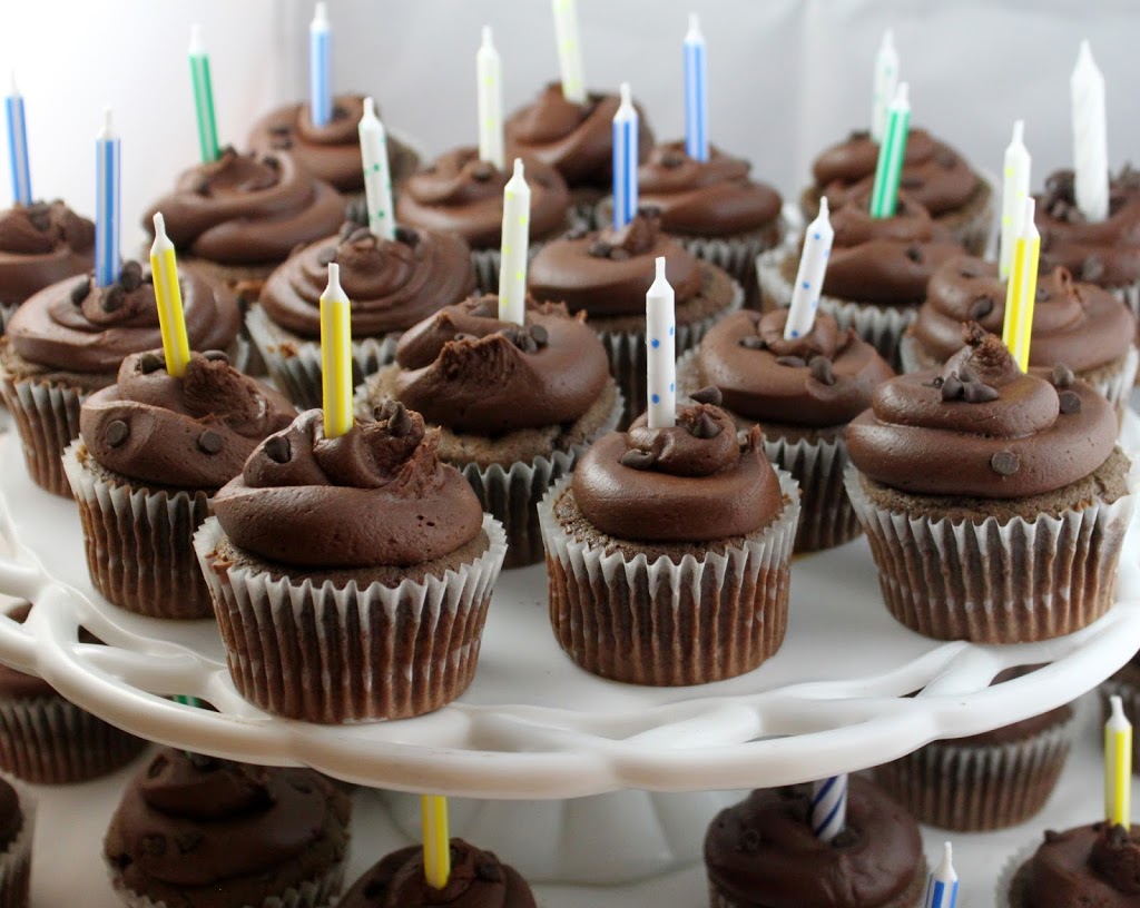 triple chocolate cupcakes