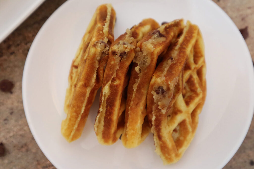 Cookie Dough Waffles