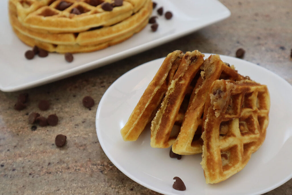 Cookie Dough Waffles