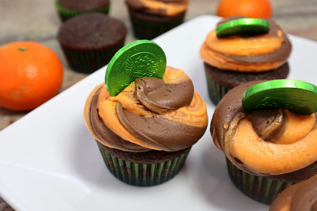 Chocolate Cupcake Close up