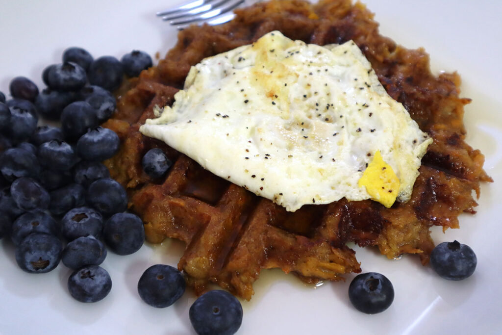 Sweet Potato Waffles Paleo