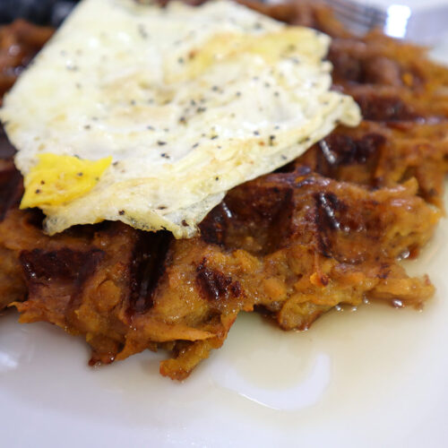 Sweet Potato Waffles Paleo