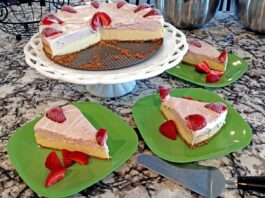 This Strawberry Ice Cream Cheesecake Recipe Will Become Your New Favorite One and Only