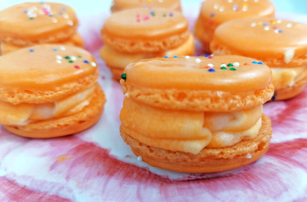 Make Summer Even Better with Super Sweet Orange Macarons